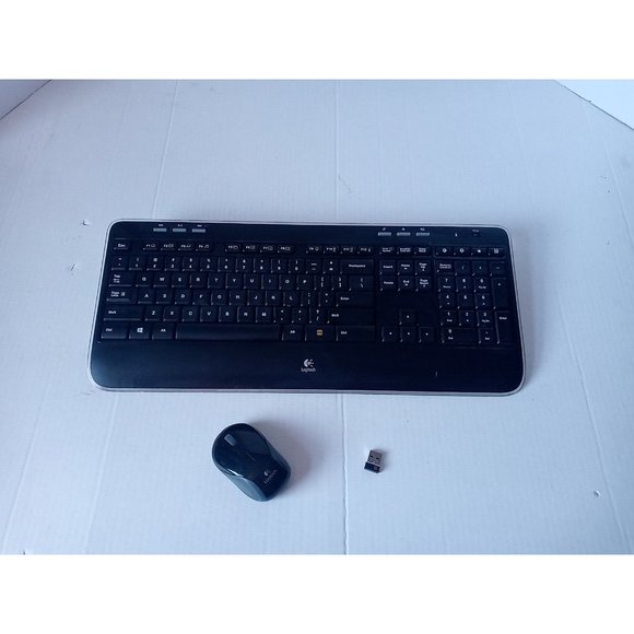 Logitech MK520 Advanced Wireless Keyboard & Mouse Combo K520 M187 Set - Picture 2 of 16